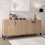 Hanah Home Deren 4006 Consola Roble Zafiro